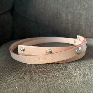Louis Vuitton Vachetta Snap Belt S